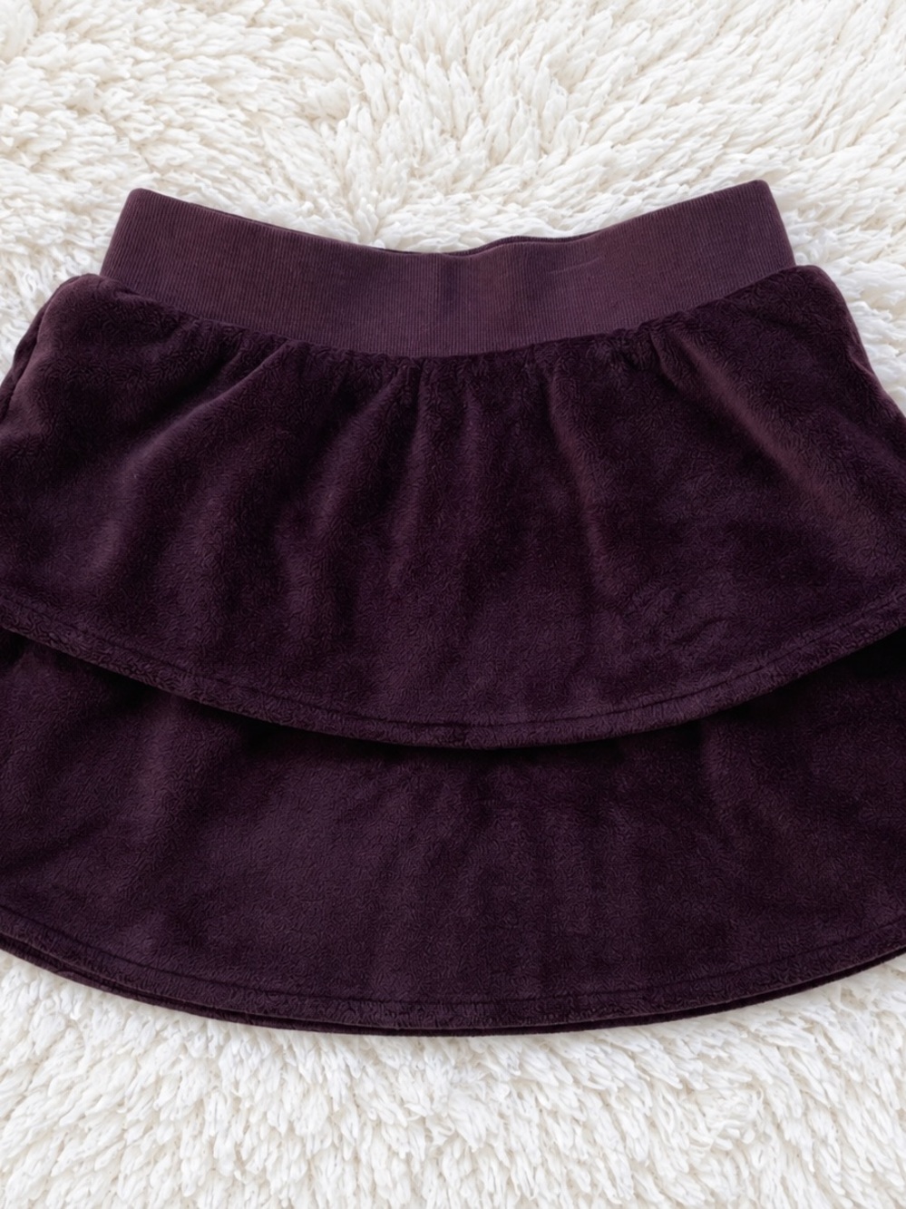 Athleta Girl Feelin' Great Tiered Fleece Skirt
Plum Purple L 12
